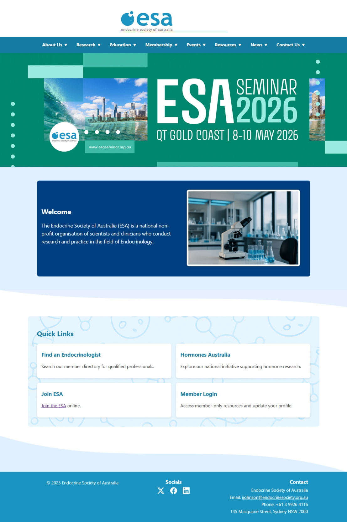 Society redesign preview